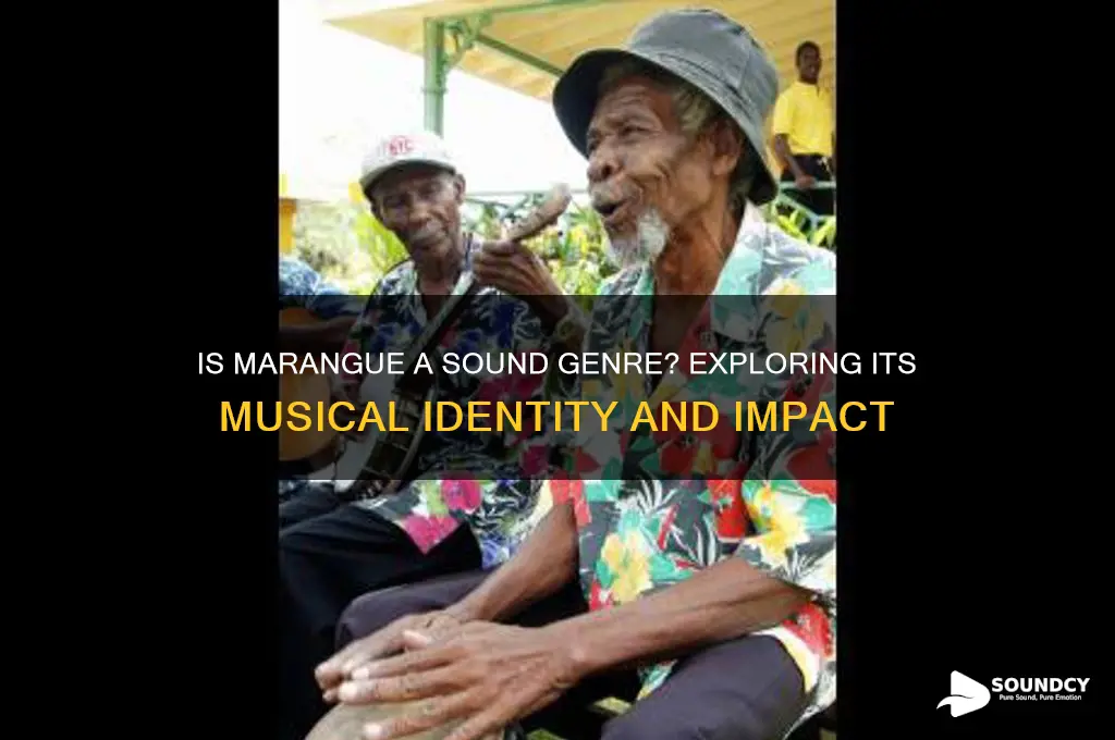 is marangue a sound genre