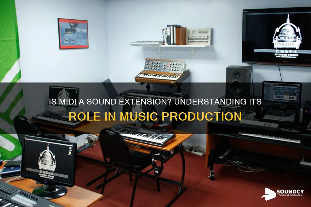 is midi a sound extension