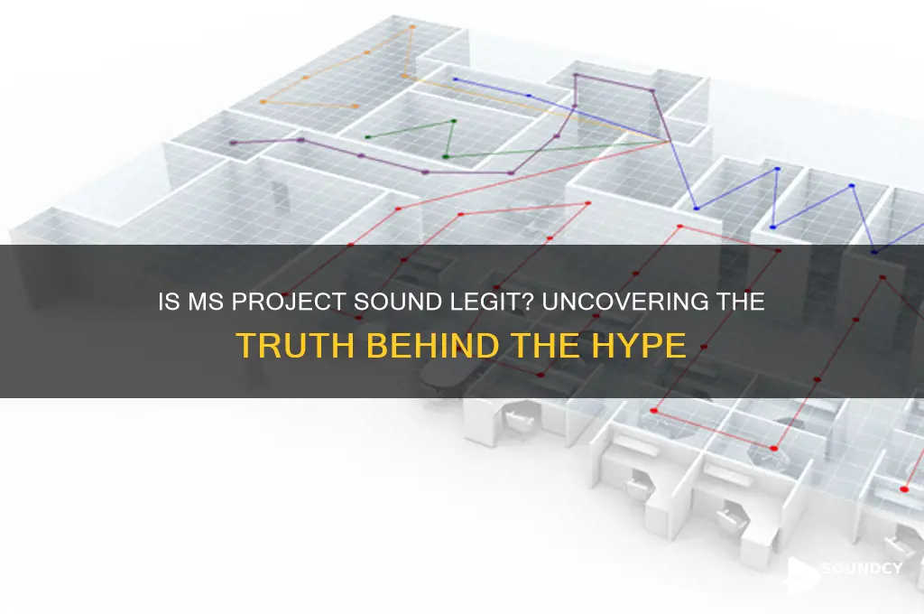 is ms project sound legit