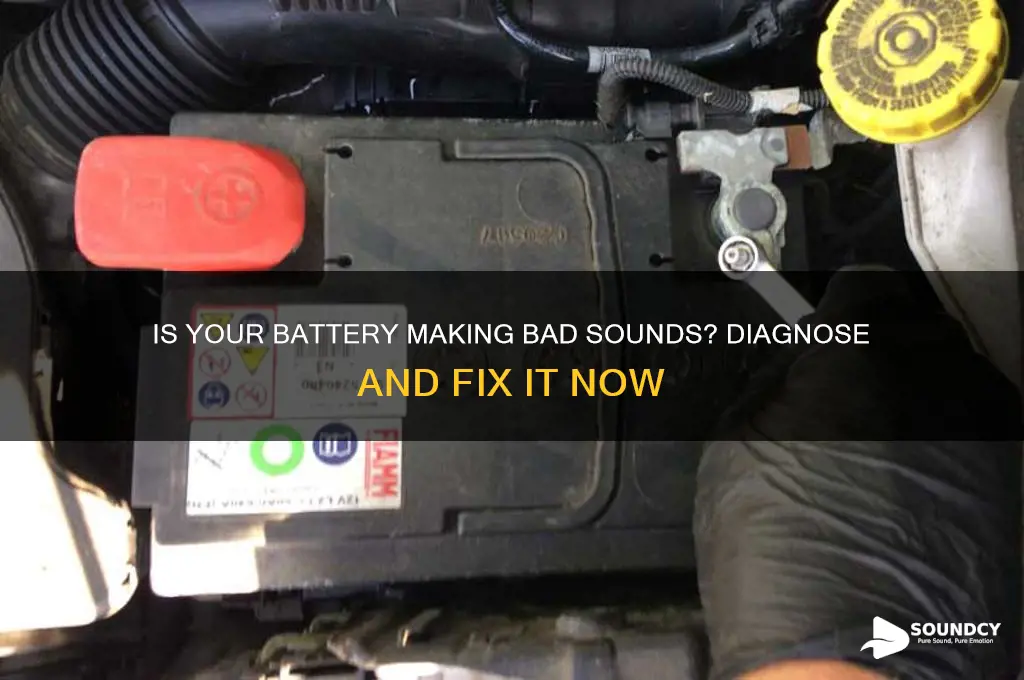 is my battery bad sound