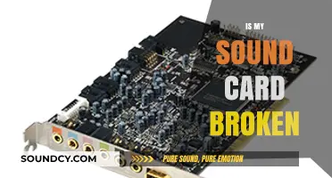 Troubleshooting Sound Issues: Is Your Sound Card Broken or Just Misconfigured?