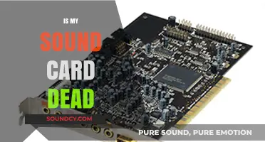 Is Your Sound Card Dead? Troubleshooting Tips and Solutions