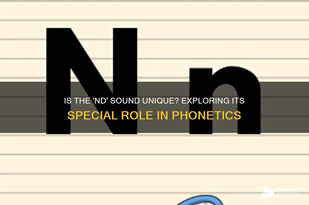 is nd a special sound