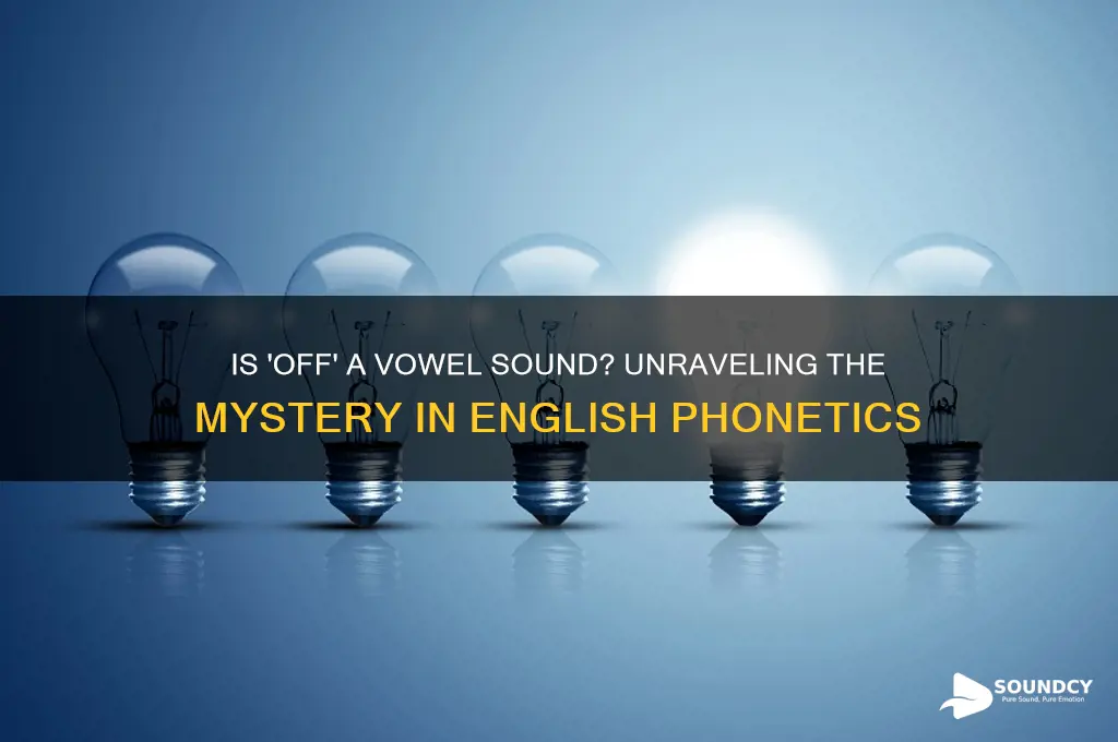is off a vowel sound