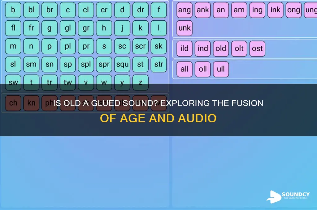 is old a glued sound