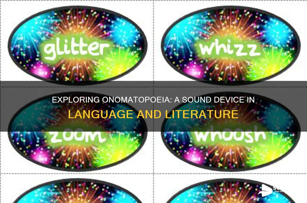 is onomotopiea a sound device