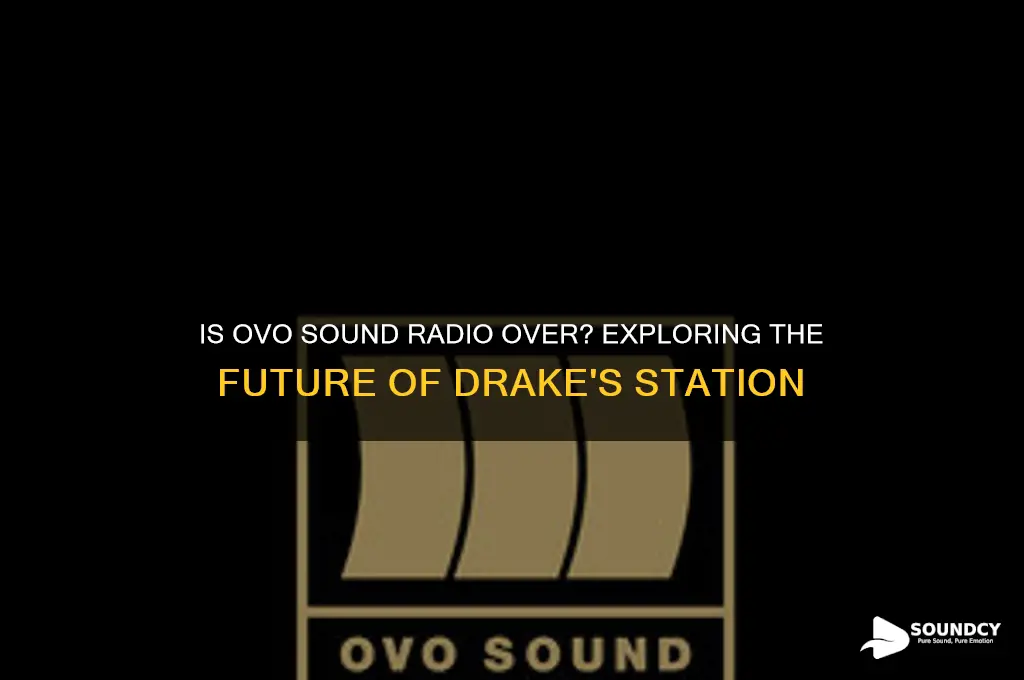 is ovo sound radio done
