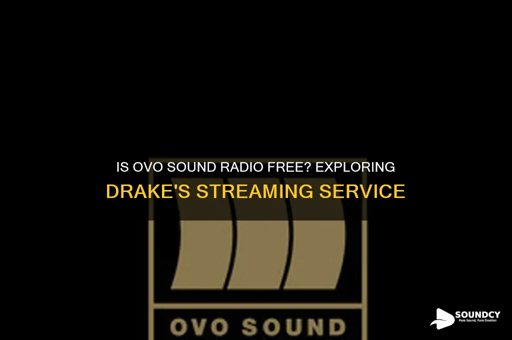 is ovo sound radio free