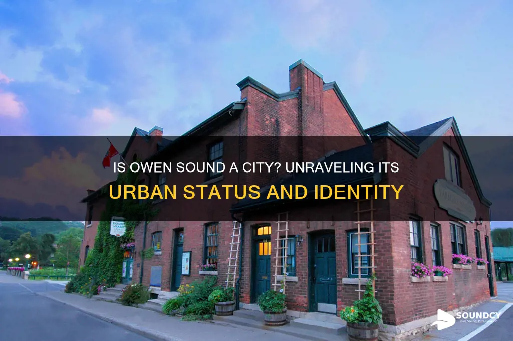 is owen sound a city