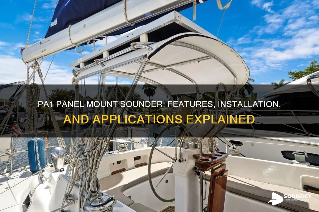 is-pa1 panel mount sounder