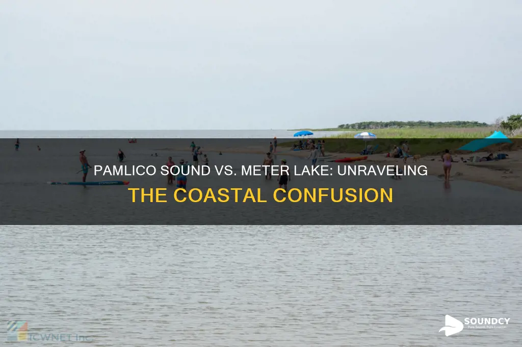 is pamlico sound meter lake
