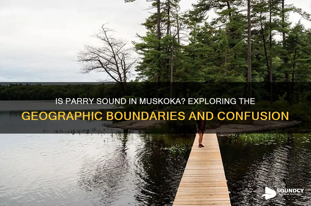 is parry sound in muskoka
