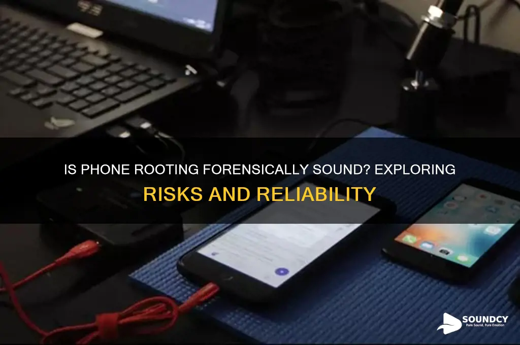 is phone rooting forensically sound