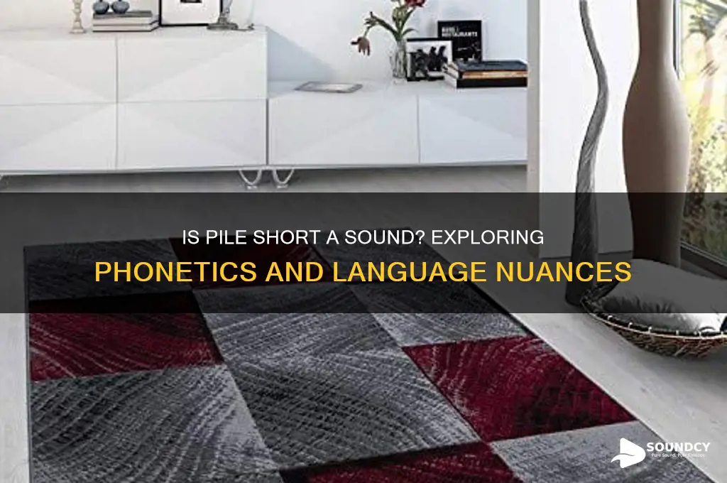 is pile short a sound