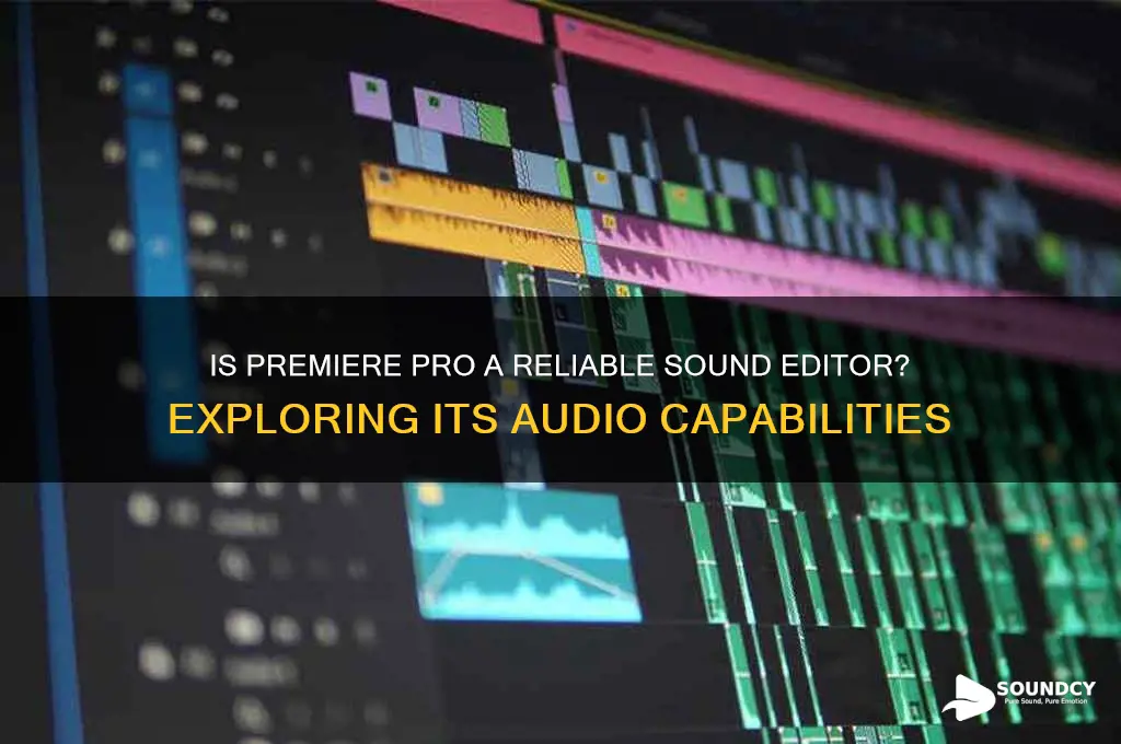 is premiere a sound editor