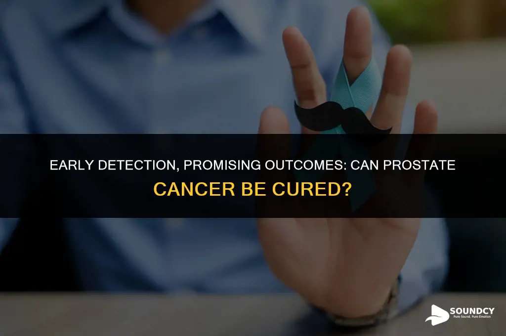 is prostae cancer curable if sound in early stages