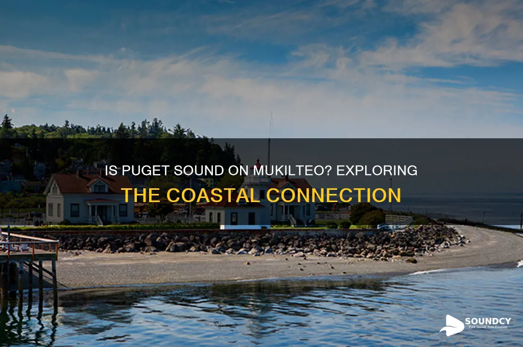 is puget sound on mukilteo