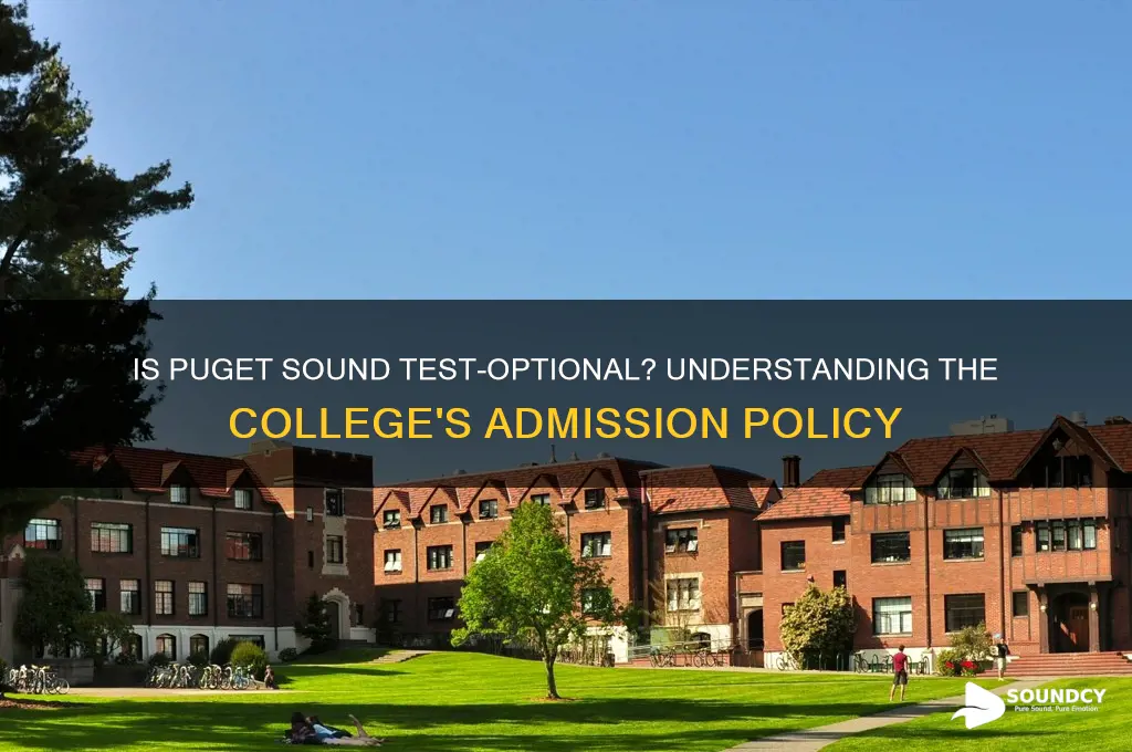 is puget sound test optional