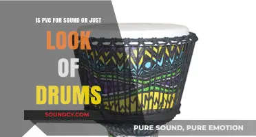 Exploring the Sonic and Aesthetic Qualities of PVC in Drum Design