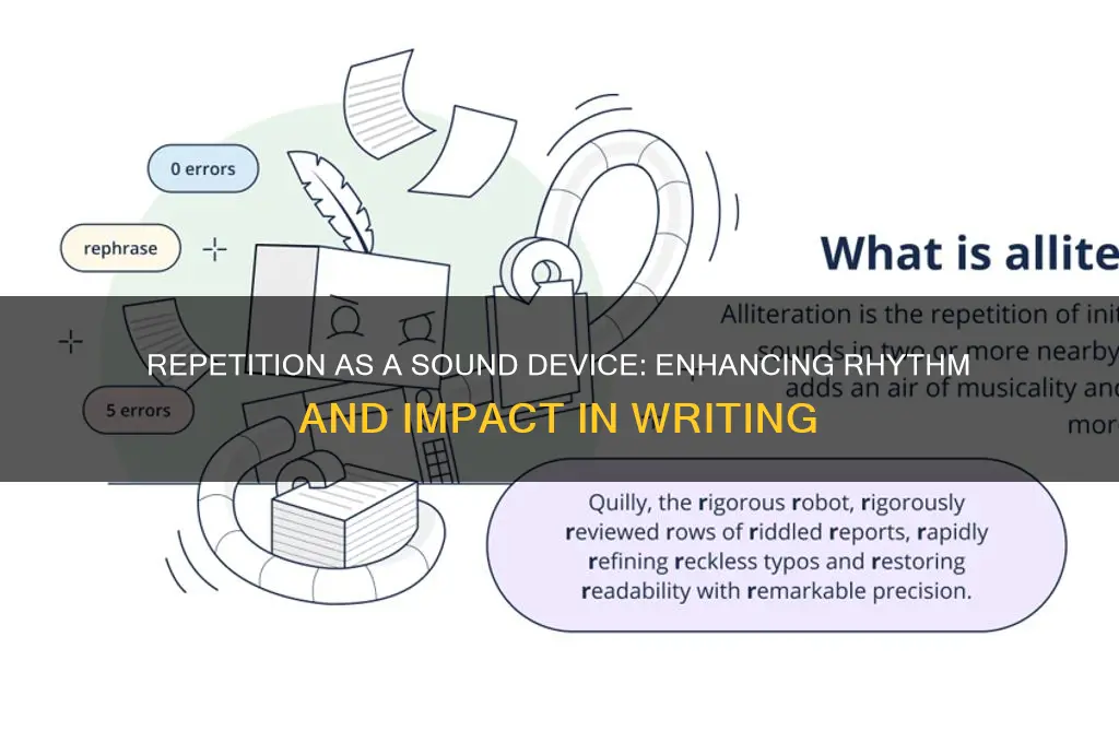 is repetition a sound device