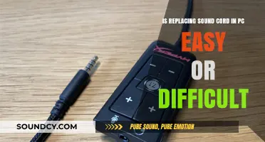 Is Replacing a Sound Card in Your PC Easy or Difficult?