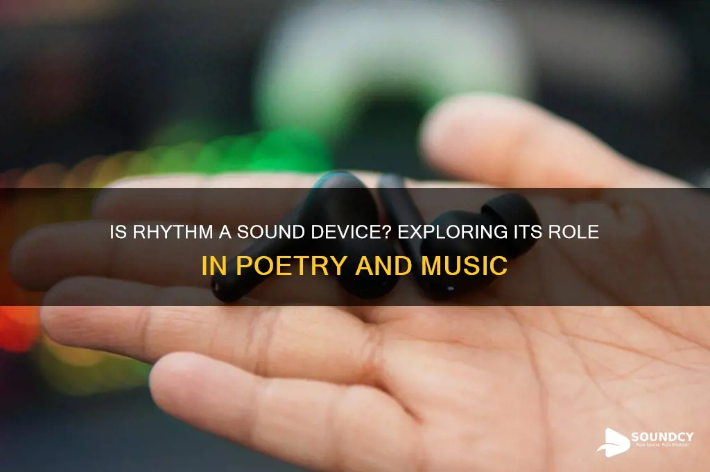 is rhythm a sound device