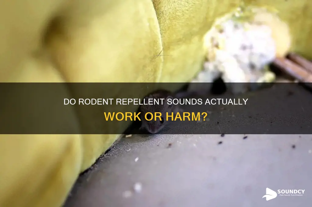 is rodents repel sound bad
