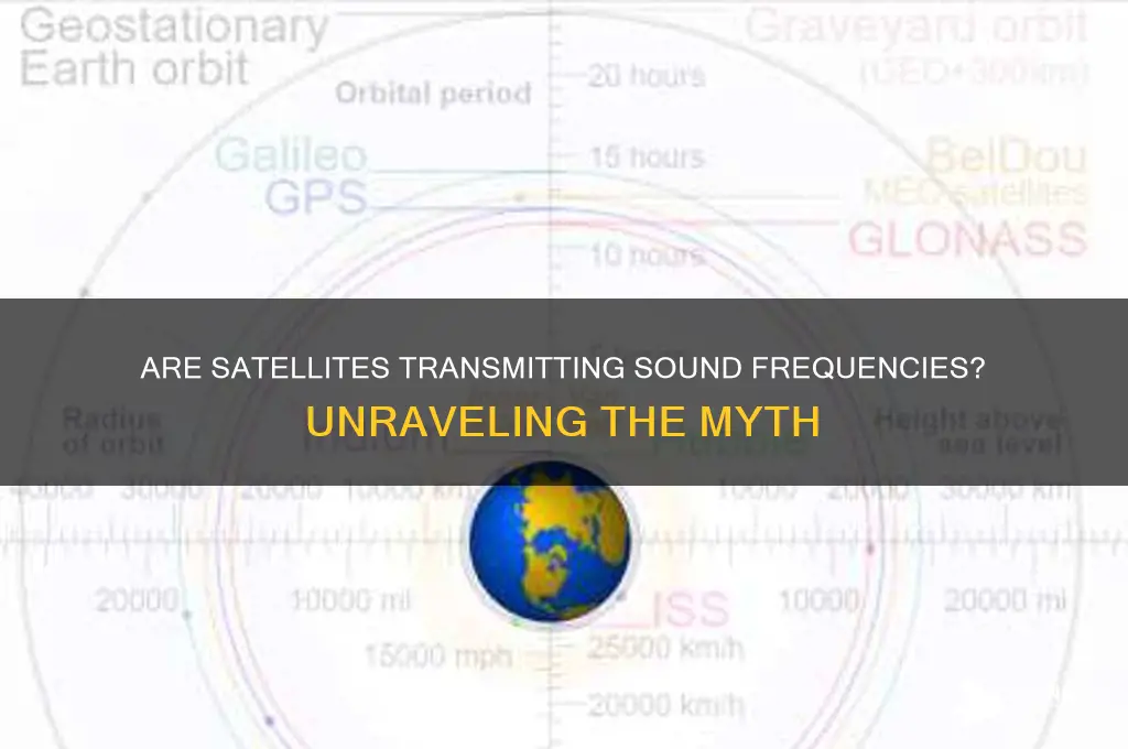is satellite a sound frequency