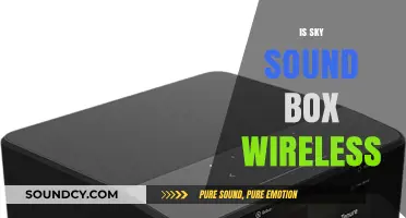 Is the Sky Sound Box Wireless? A Comprehensive Guide