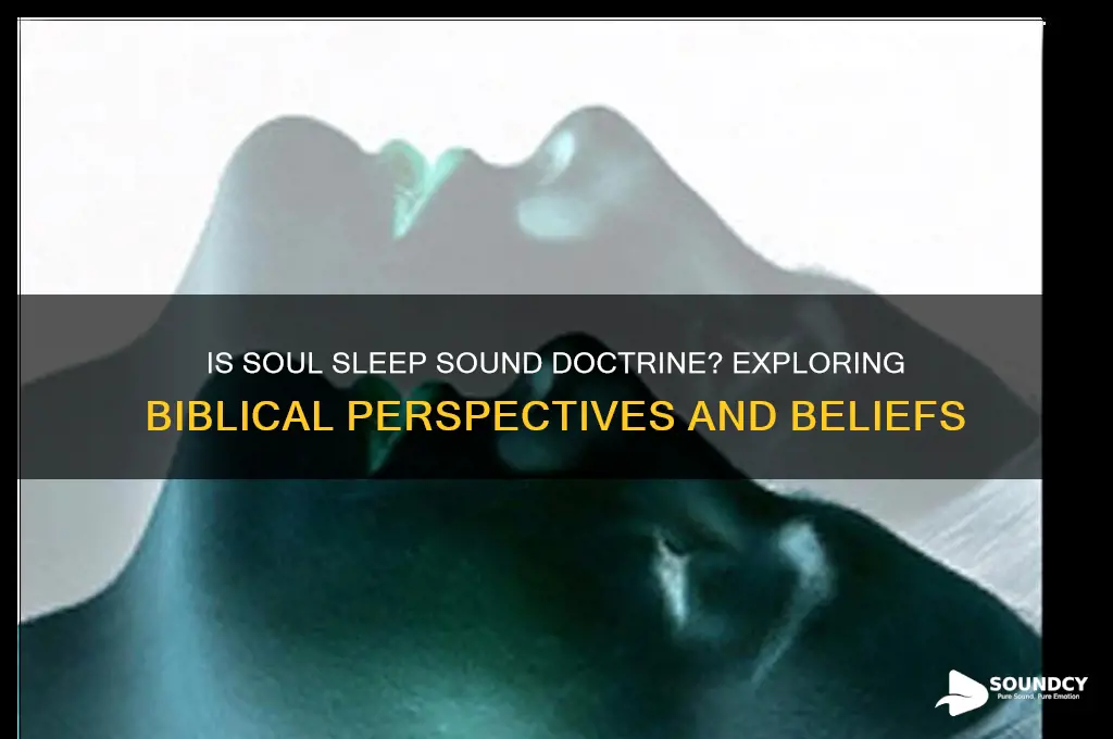 is soul sleep sound doctrine