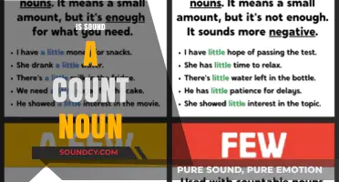 Is Sound a Count Noun? Exploring Grammar and Linguistic Nuances