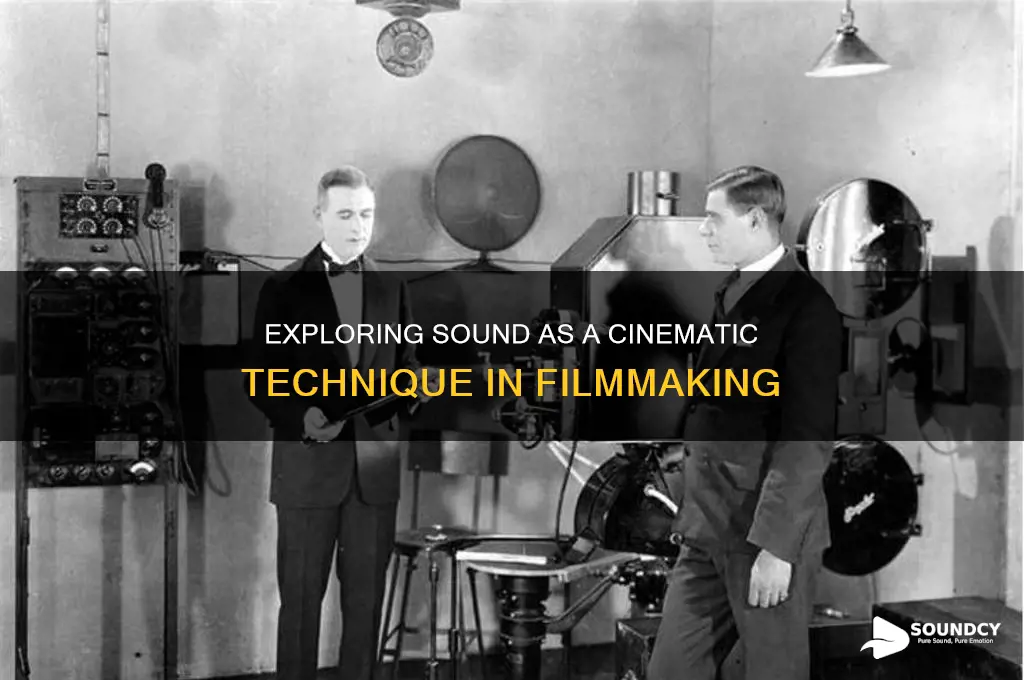 is sound a film technique