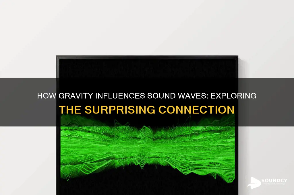 is sound affected by gracity