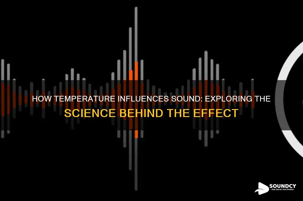 is sound affected by temperature
