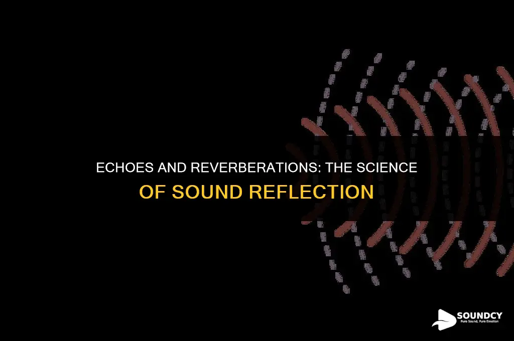 is sound bouncing like water bouncing off the walls