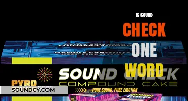 Is Sound Check One Word? Unraveling the Spelling Mystery