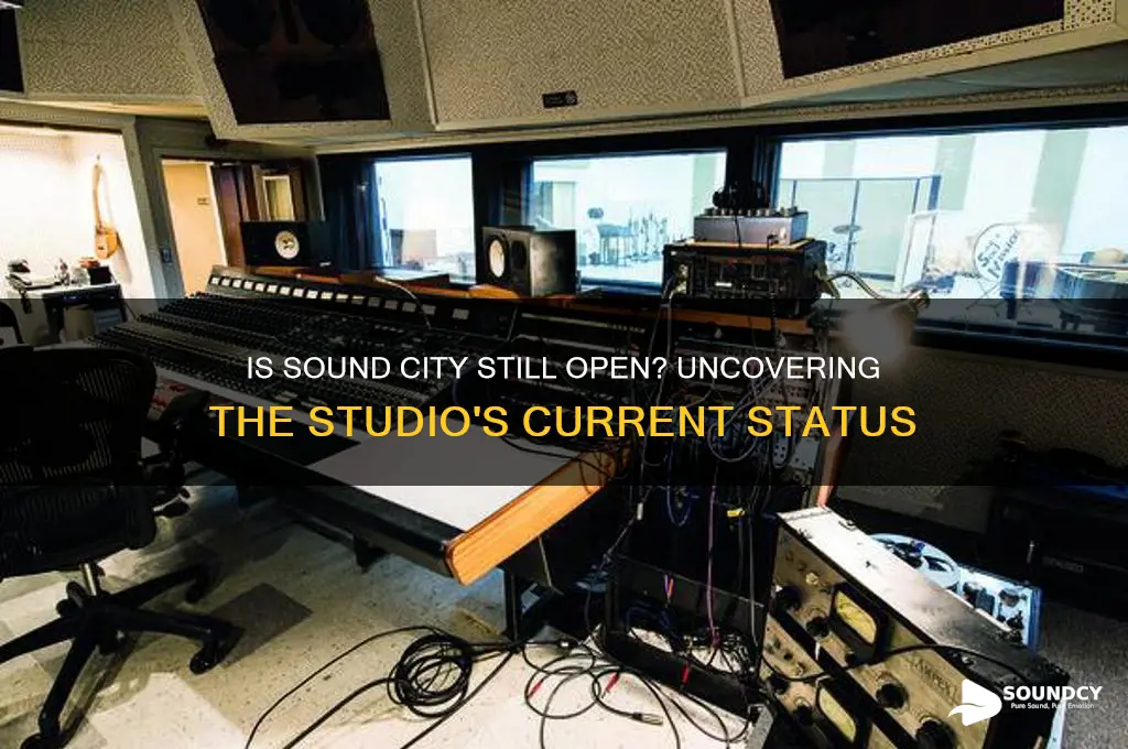 is sound city still open