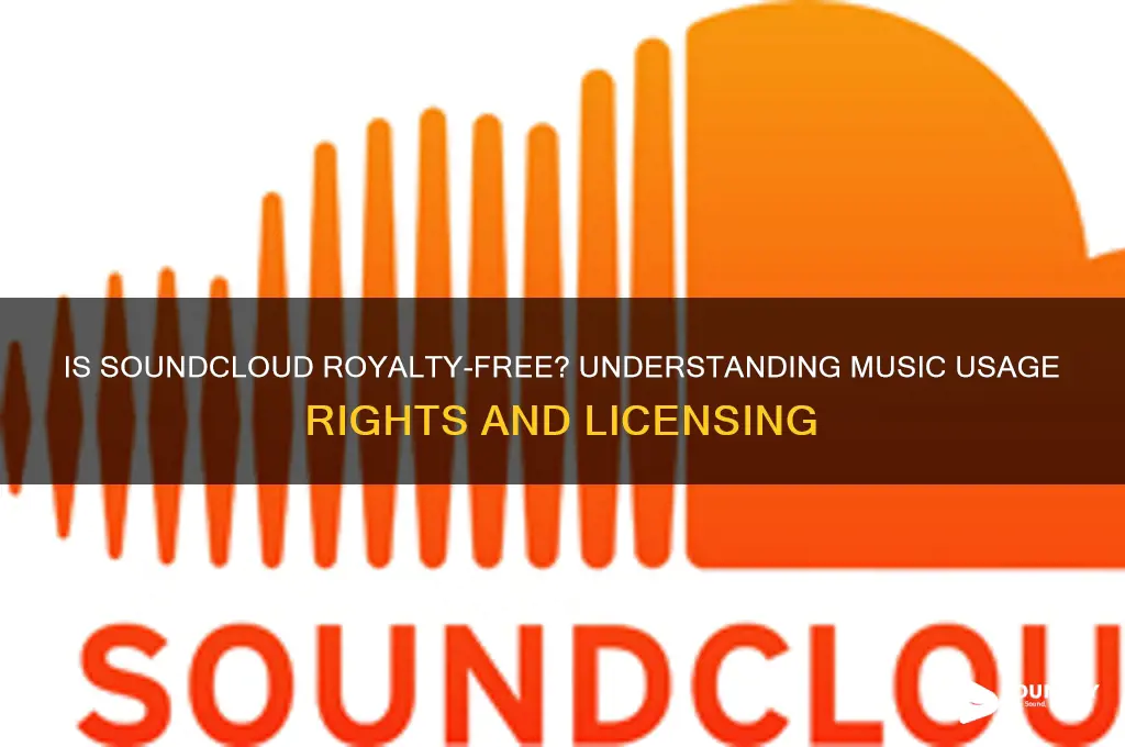 is sound cloud royalty free