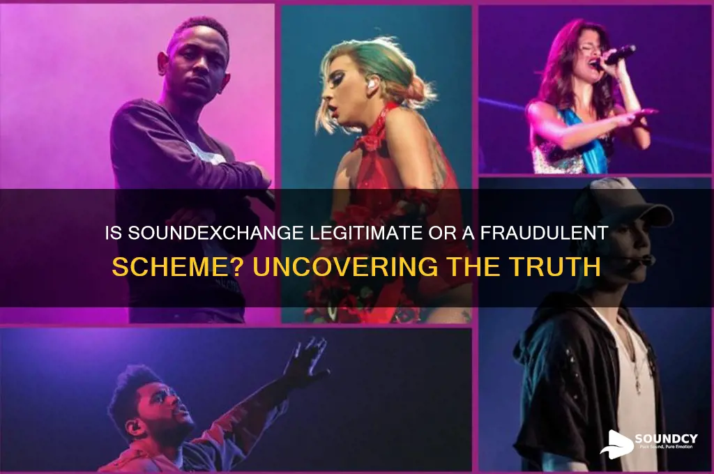 is sound exchange a fraud