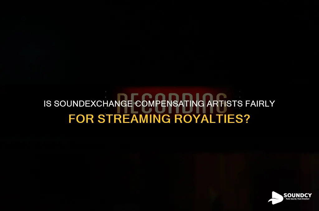 is sound exchange frmo streaming