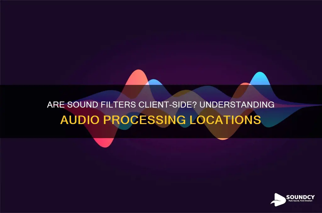 is sound filters client side