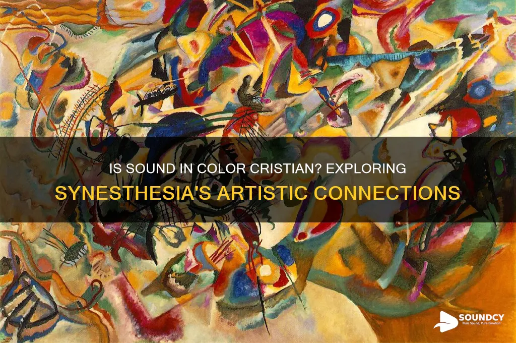 is sound in color cristian