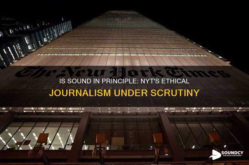 is sound in principle nyt