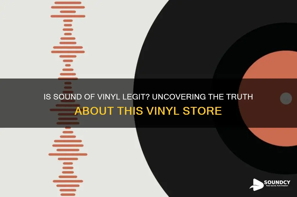 is sound of vinyl legit