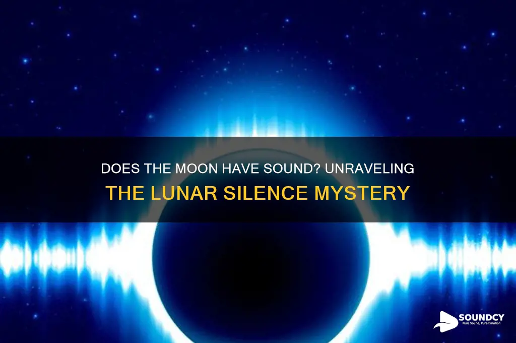 is sound on the moon
