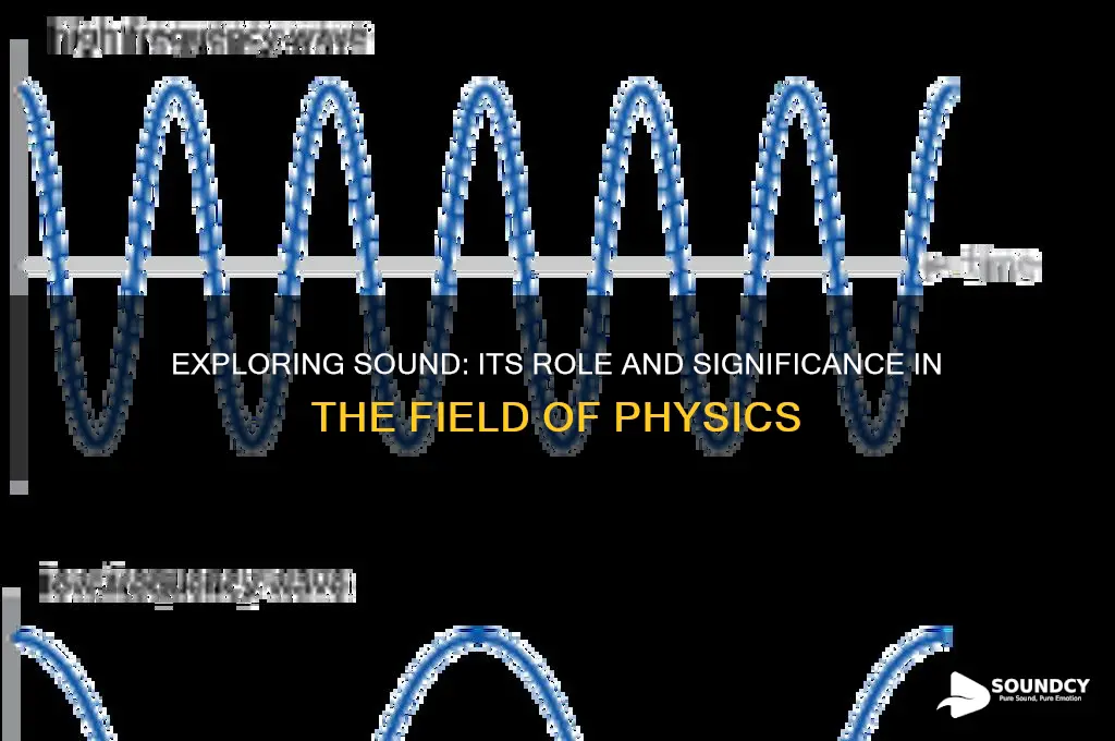 is sound part of physics