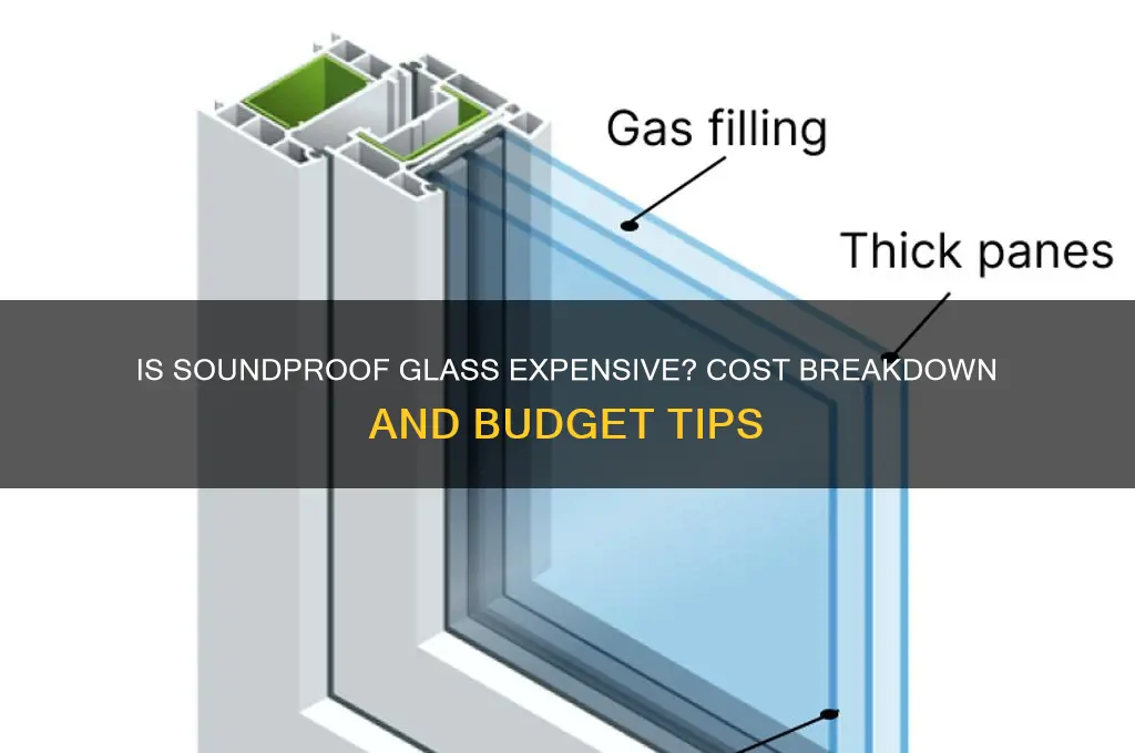 is sound proof glass expensive