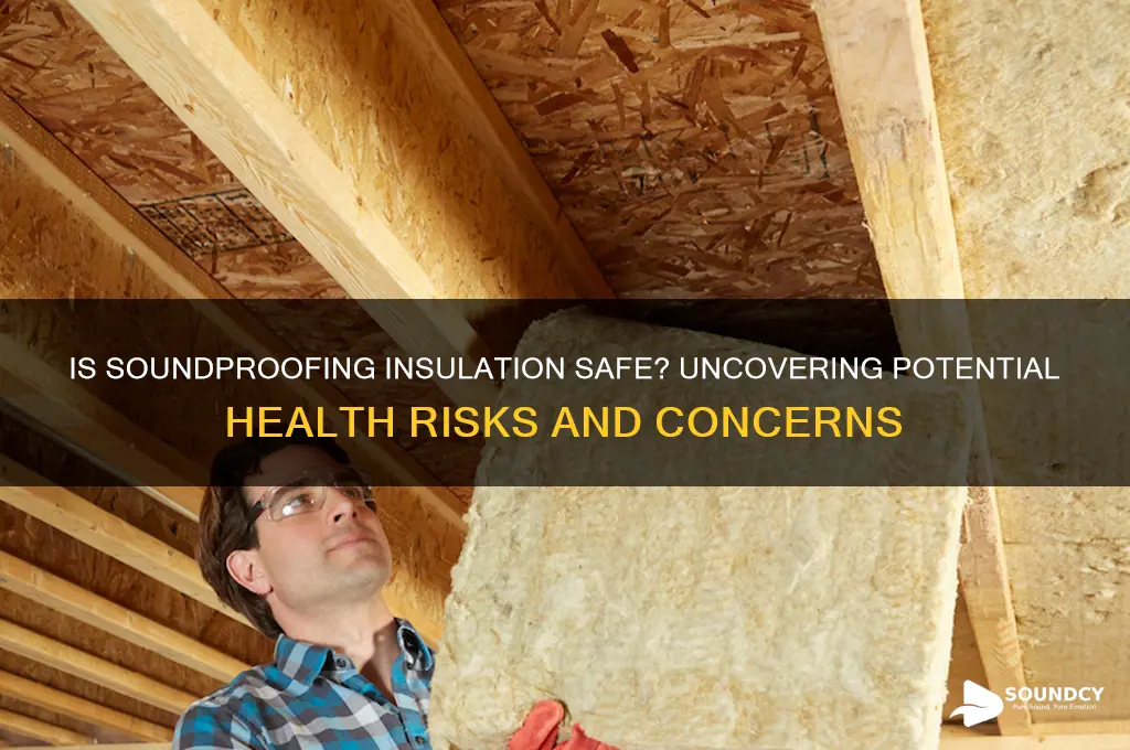 is sound proofing insulation dangerous