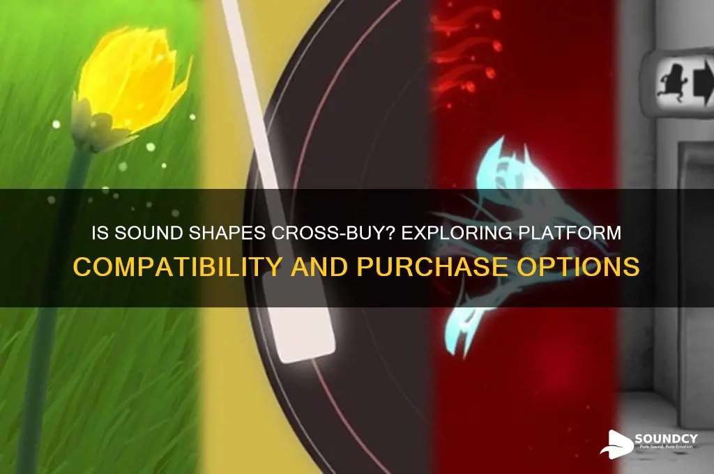 is sound shapes cross-buy