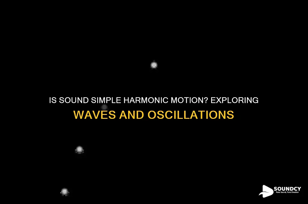 is sound simple harmonic motion